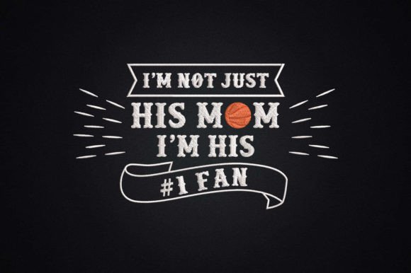 Basketball Mom No 1 Fan: An Honest Embroidery Designer Review