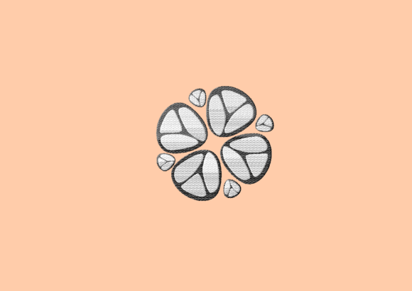 Cell Flower: A Bright, Business-Ready Embroidery Design