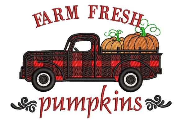 Farm Fresh Pumpkins Embroidery Review for Business