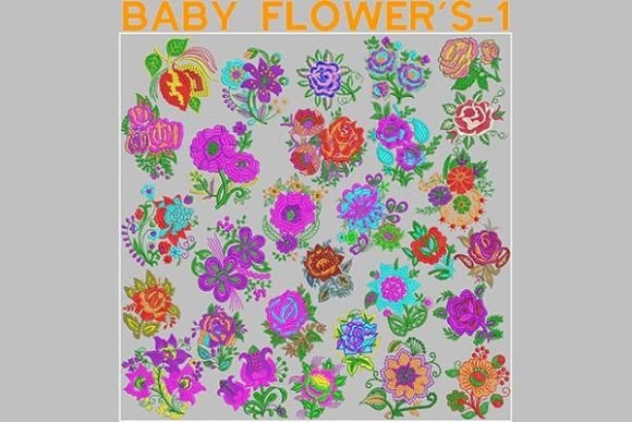Flowers Pack: A Boutique Sweatshirt Embroidery Review