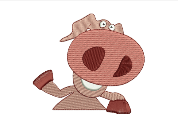 Happy Pig: A Seasonal Embroidery Design Review