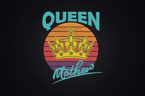Queen Mother Embroidery Design Review for Craft Fairs