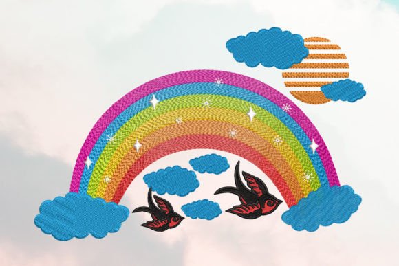 Rainbow and Birds: A Boutique Embroidery Review