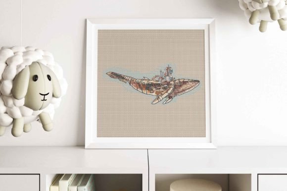 Steampunk Whale Cross Stitch Pattern PDF Review