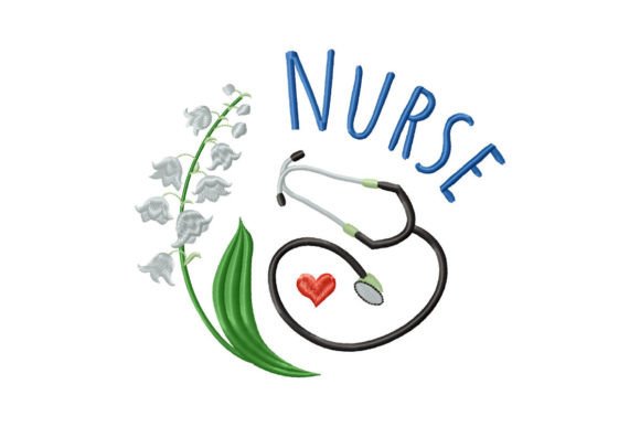 The Word Nurse with Lily of the Valley: A Design Review